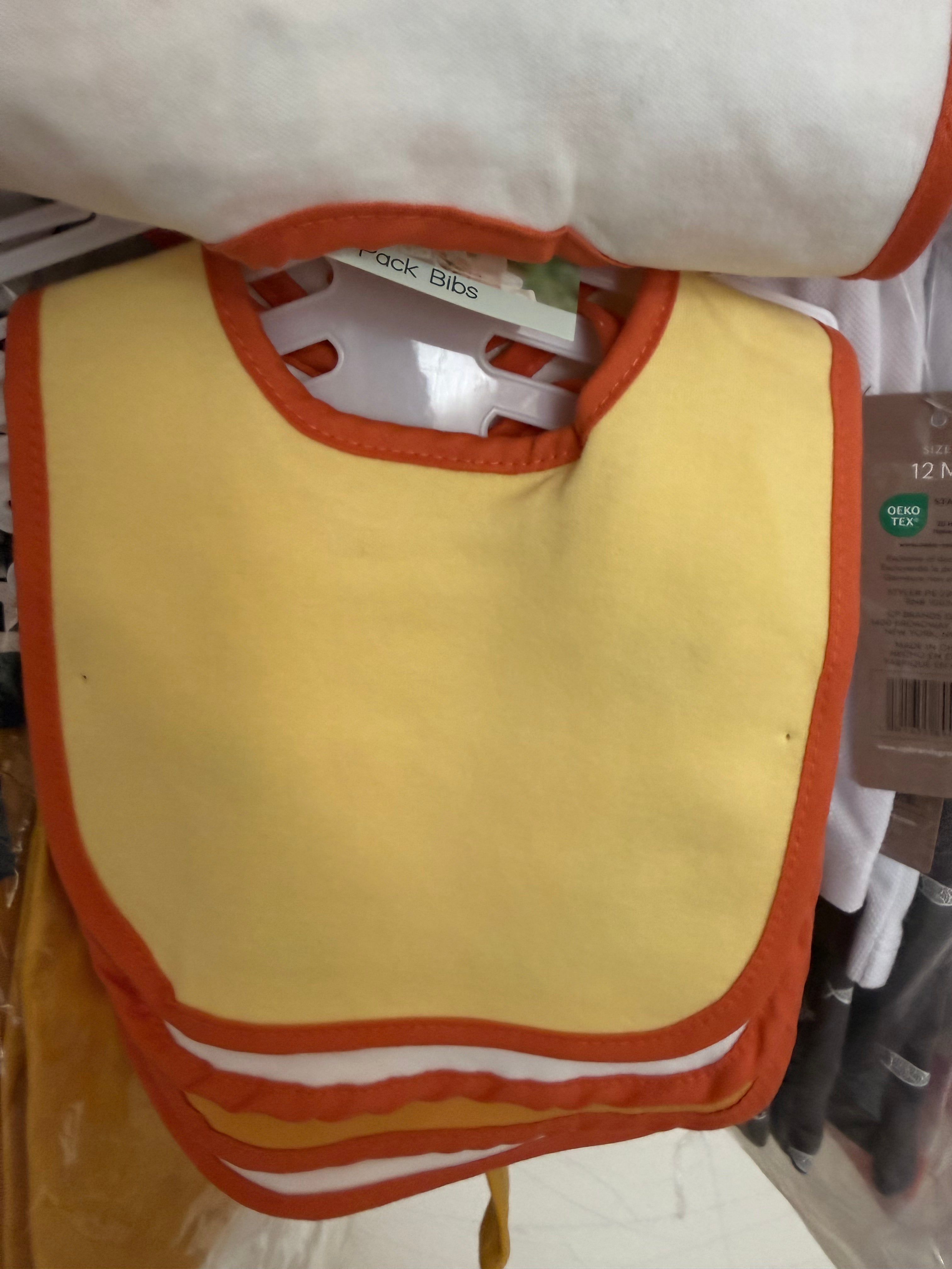 5 Piece Baby Gear Bibs!