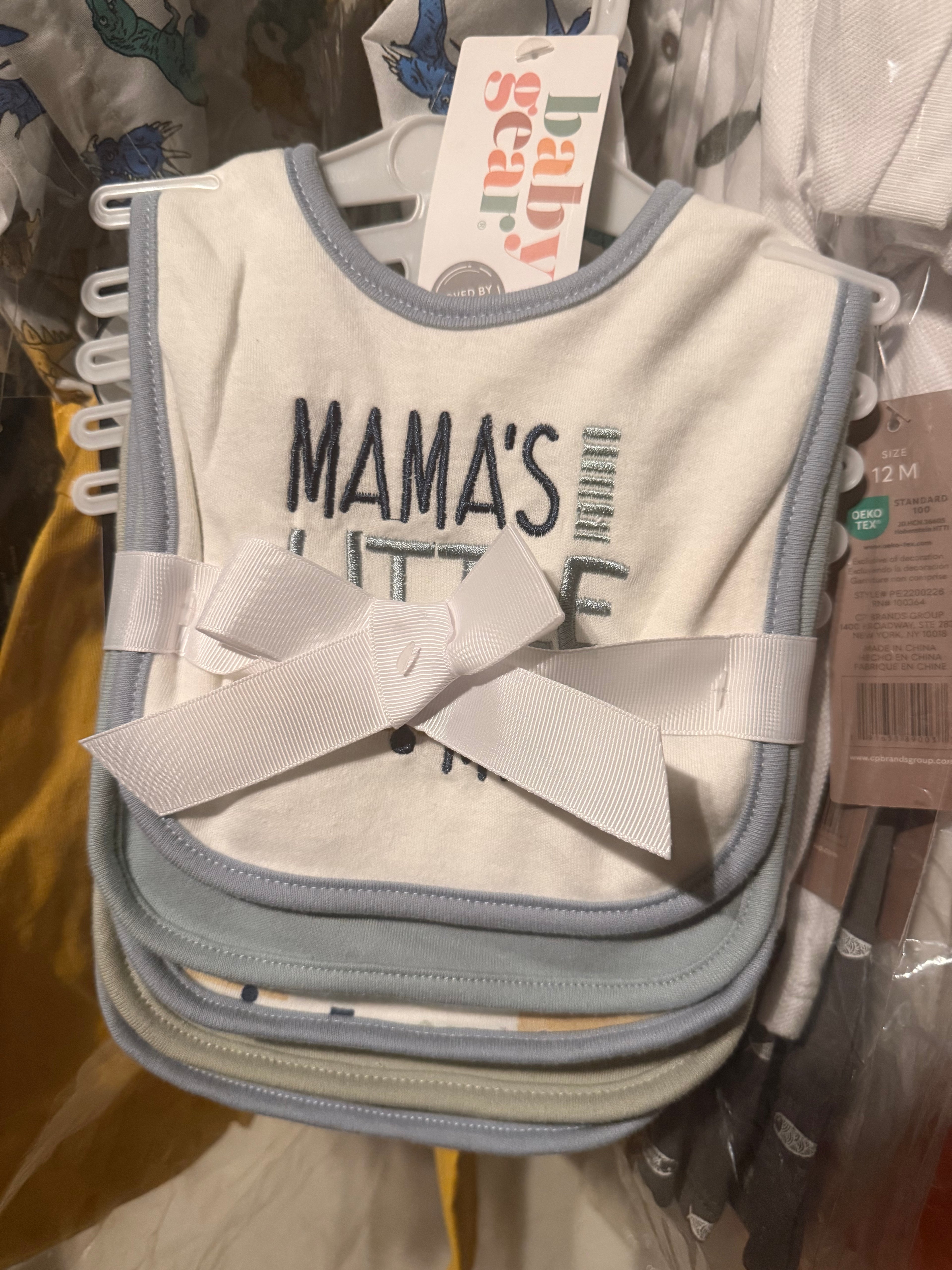 5 piece Baby Gear Bib set