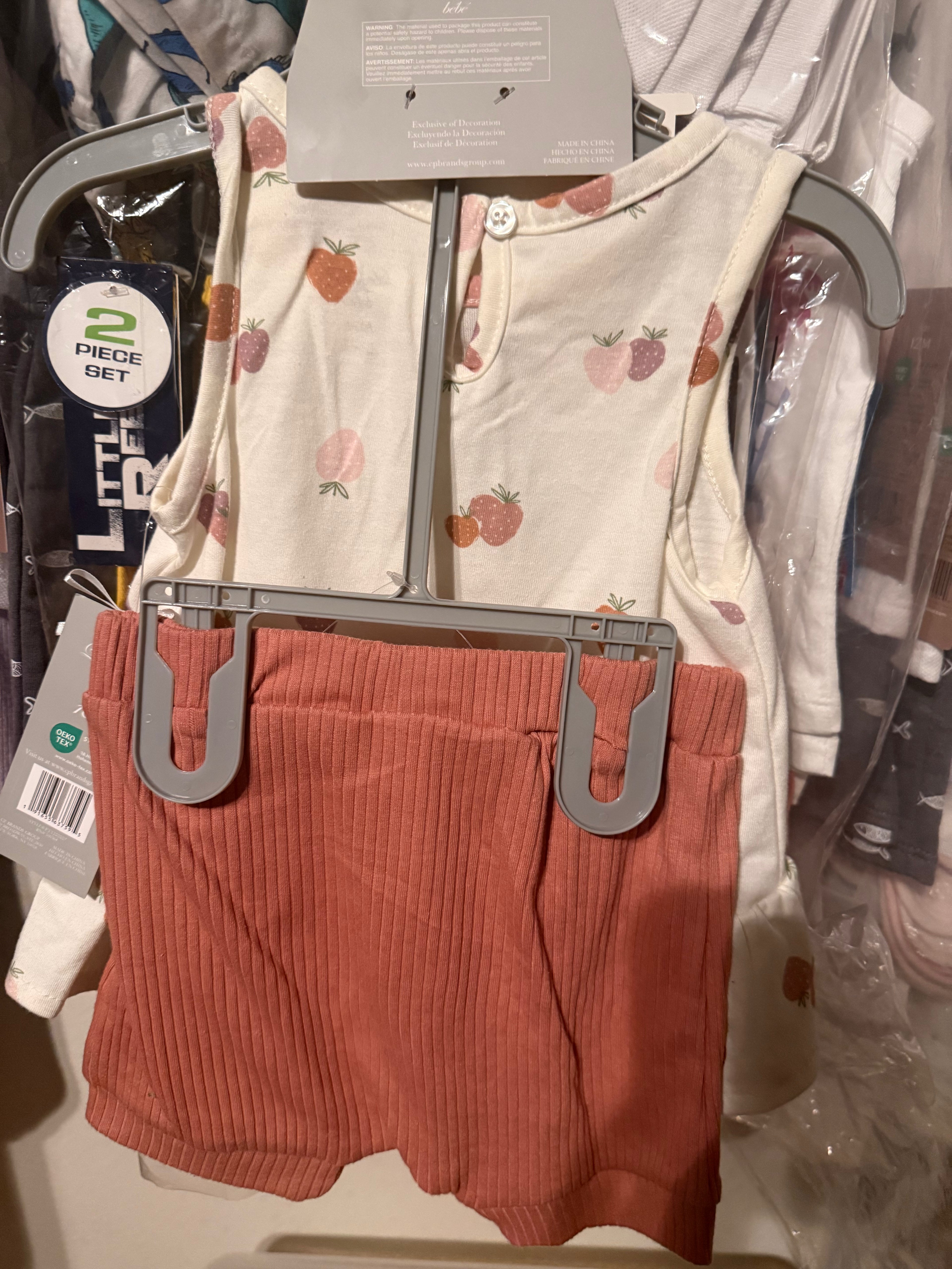 3 Piece set! Le Top Bebe!