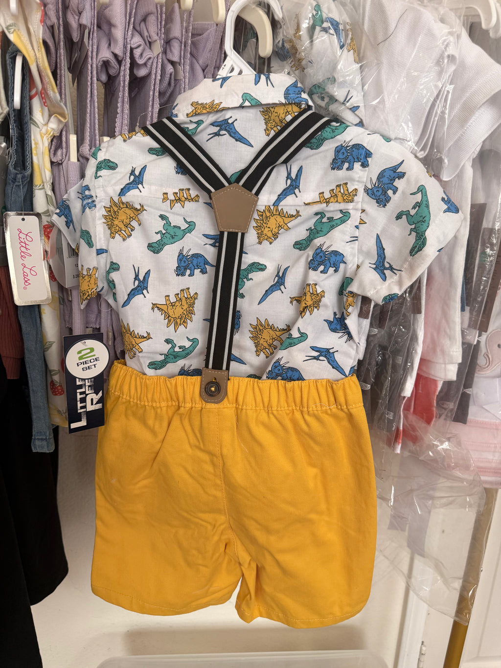 Baby Rebel 2 piece Set Button Down