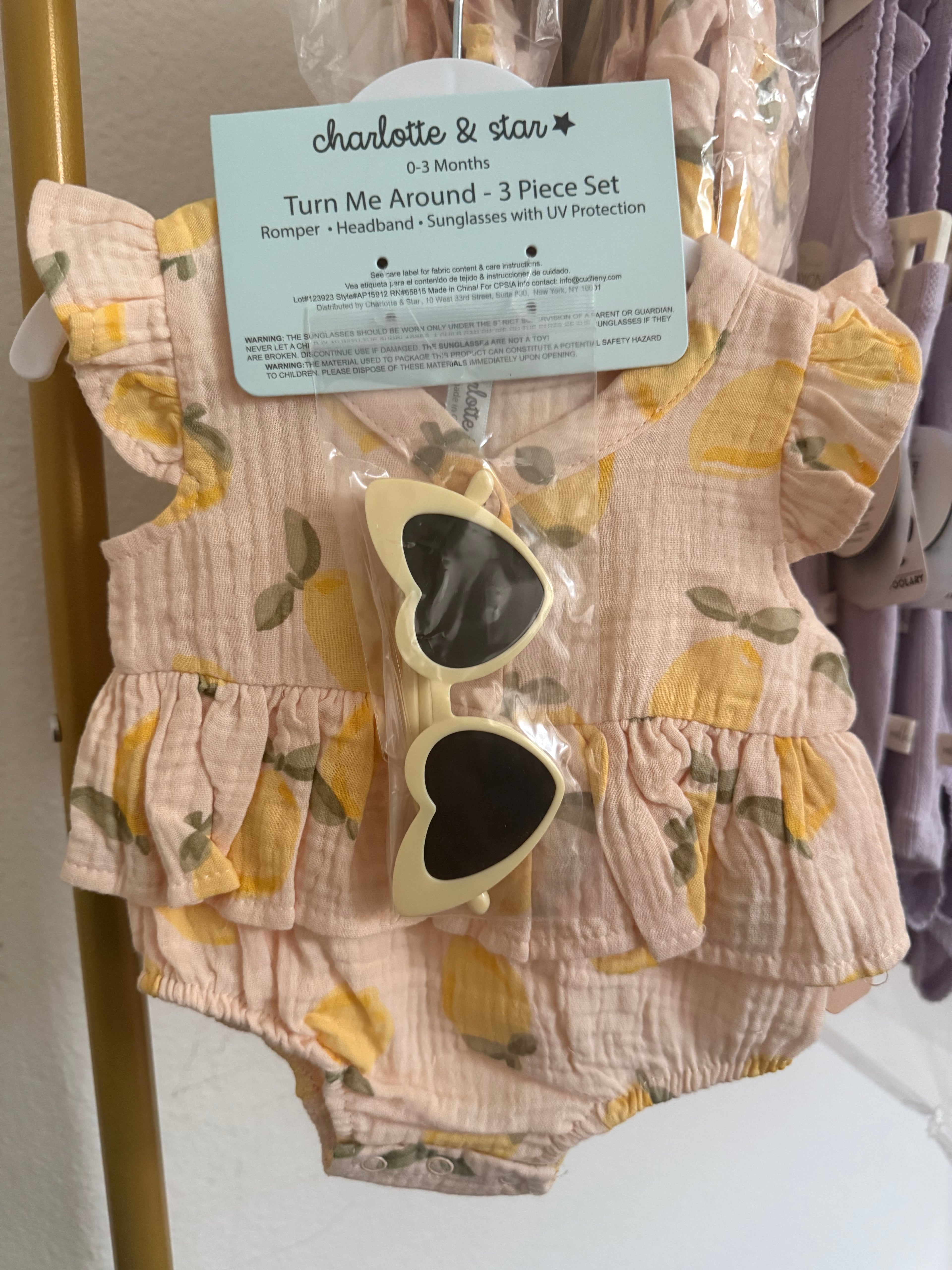 CHARLOTTE & STAR-3 piece set