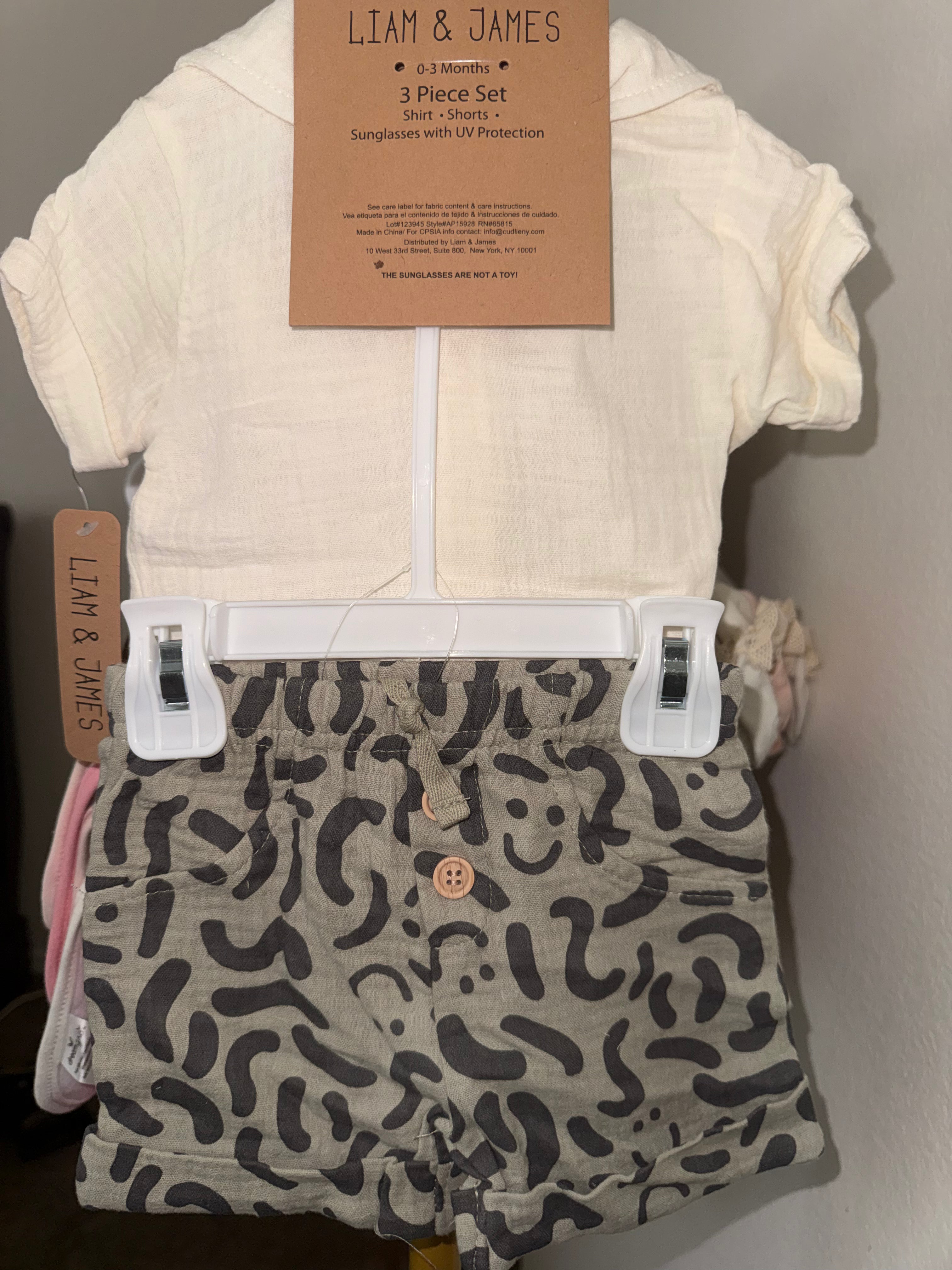 Liam and Jack 3 piece set!