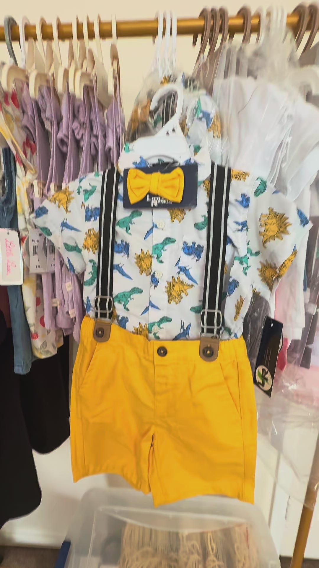 Baby Rebel 2 piece Set Button Down