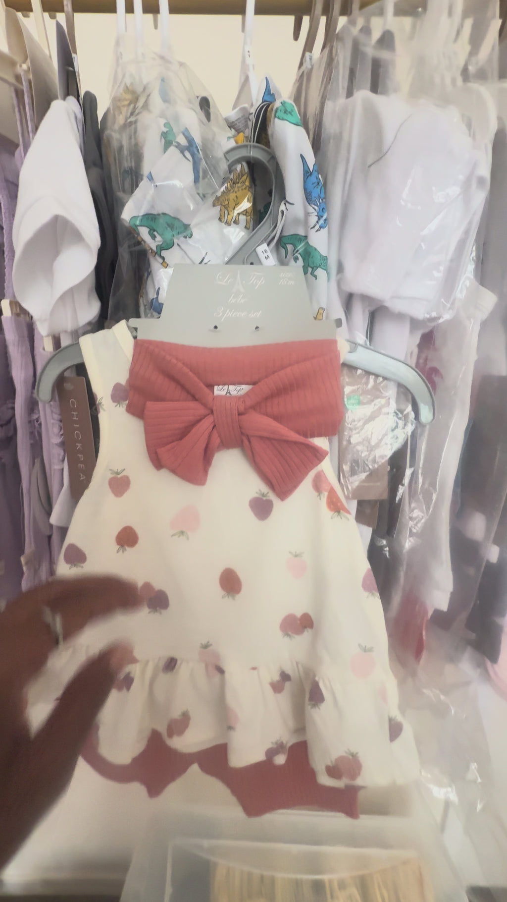 3 Piece set! Le Top Bebe!